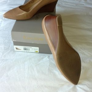Franco Sarto “Frankie” Tan Wedge Heels